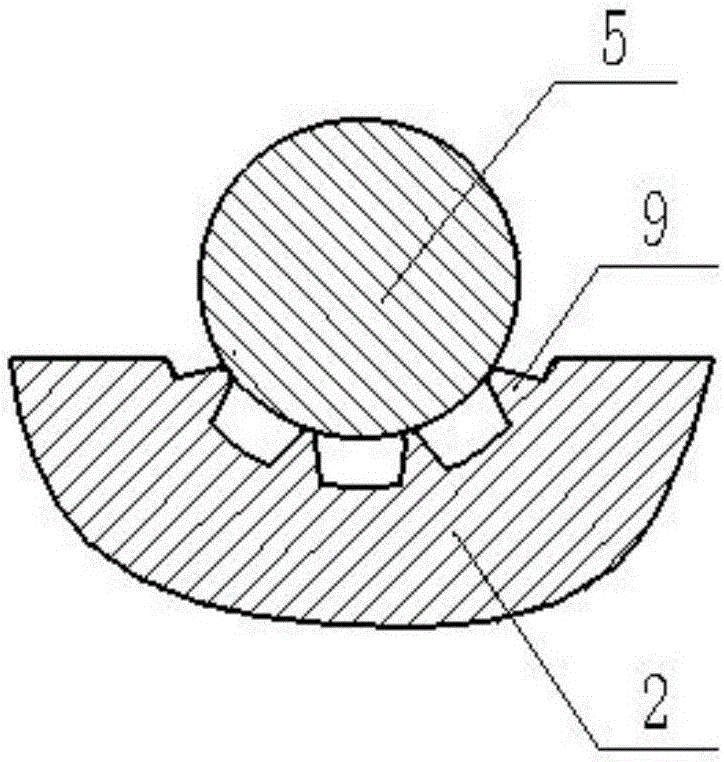 Electric energy meter secondary voltage line safety protection connecting device