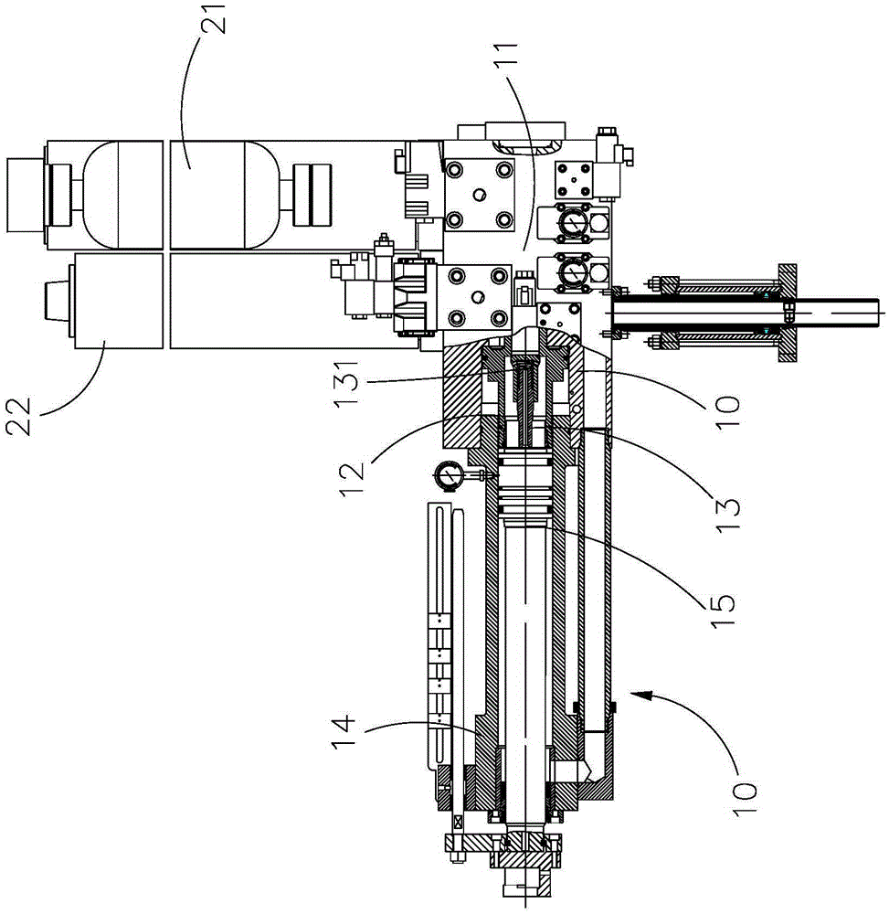 Energy saving die casting machine