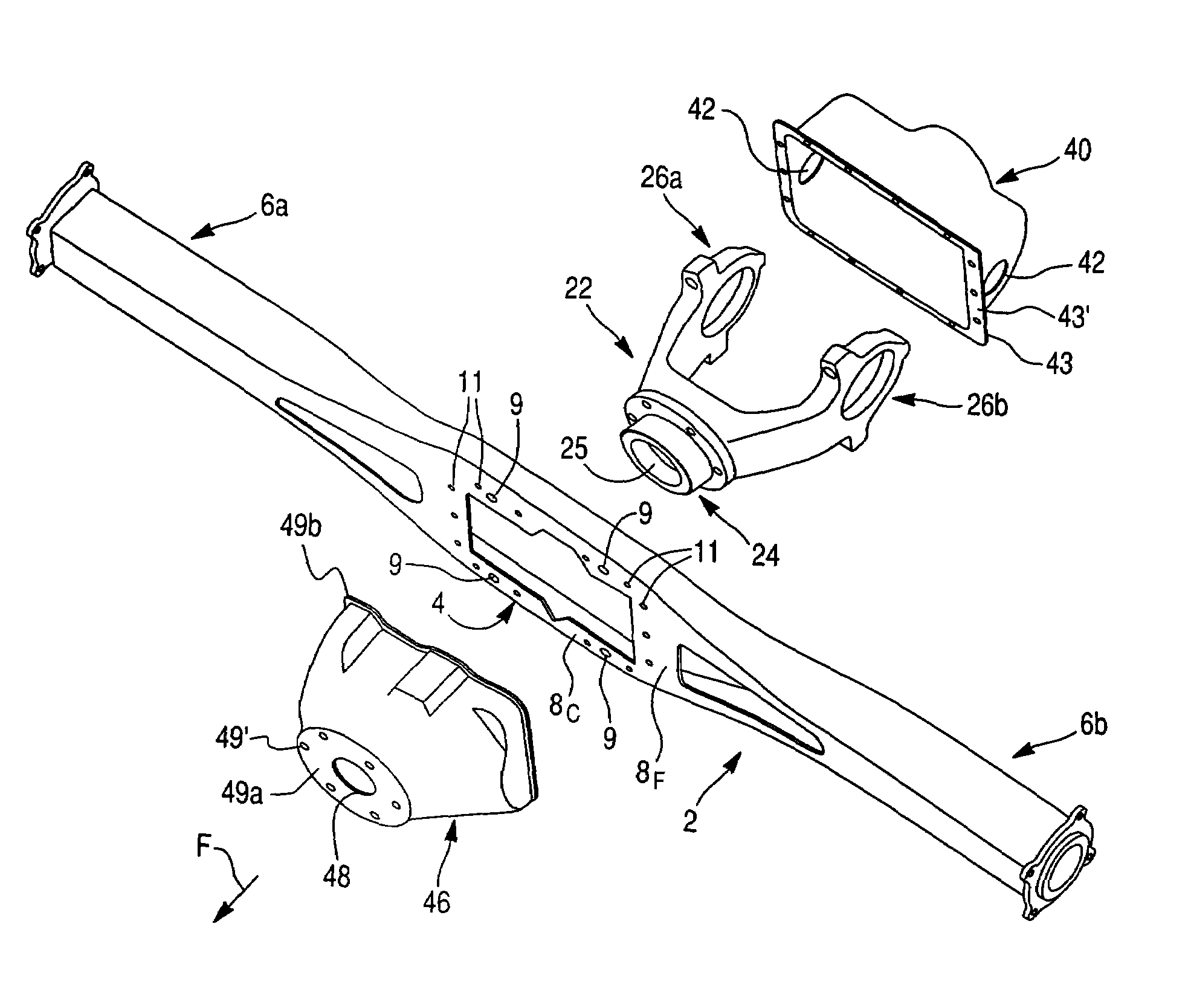 Drive axle for motor vehicles and method for assembling the same