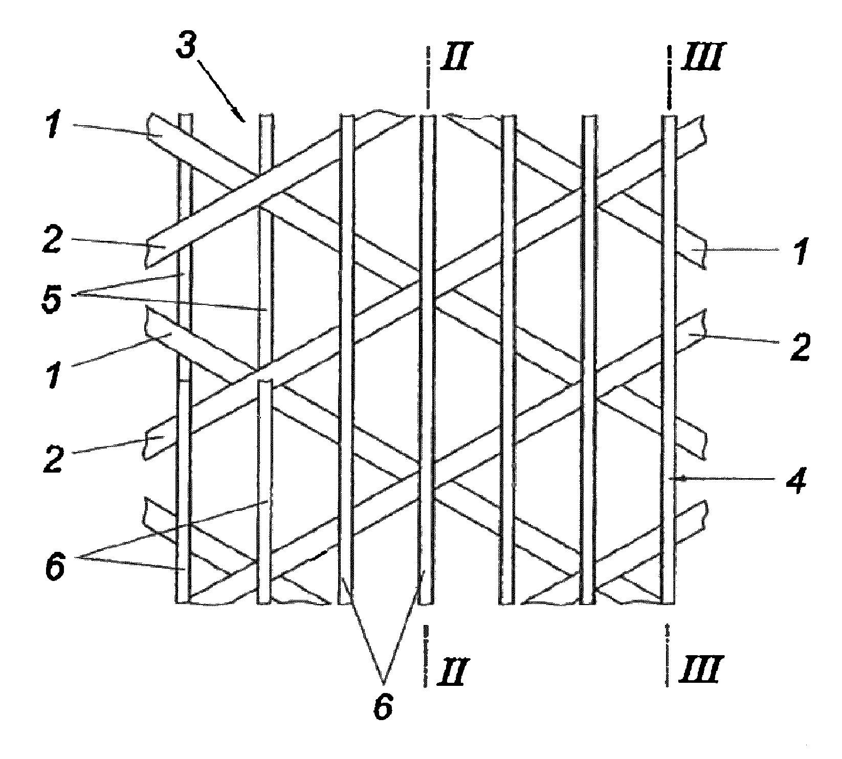 Open mesh material and bags made therefrom