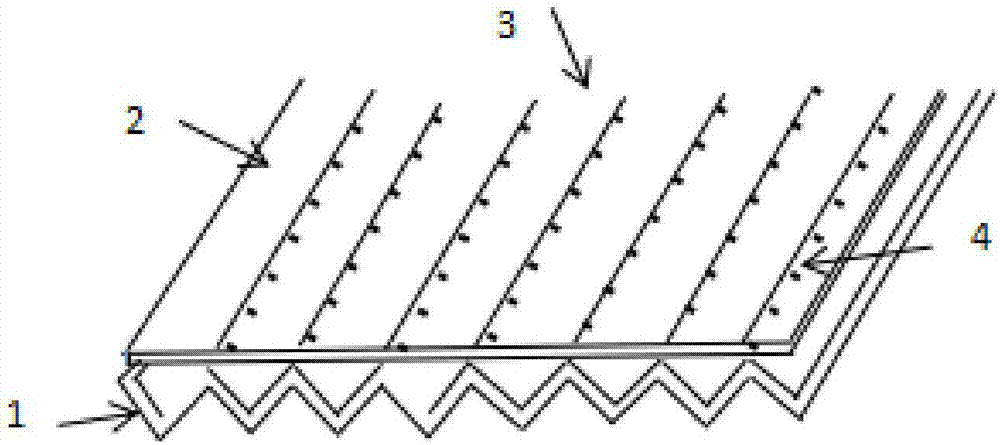 High-performance adsorption film used for removing VOC exhaust gas