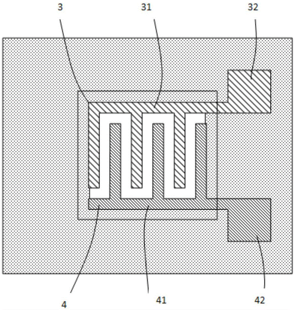 CMOS MEMS capacitance-type humidity sensor and preparation method thereof