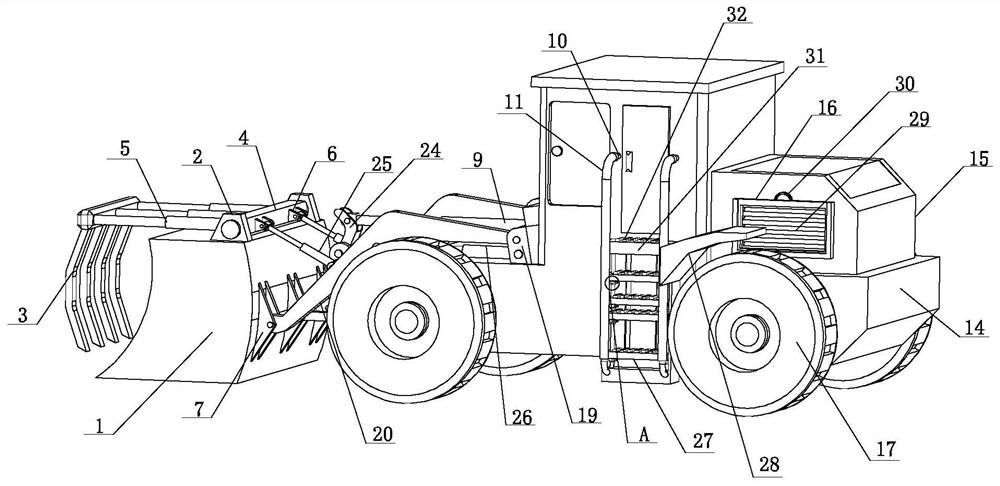 Loader for municipal engineering