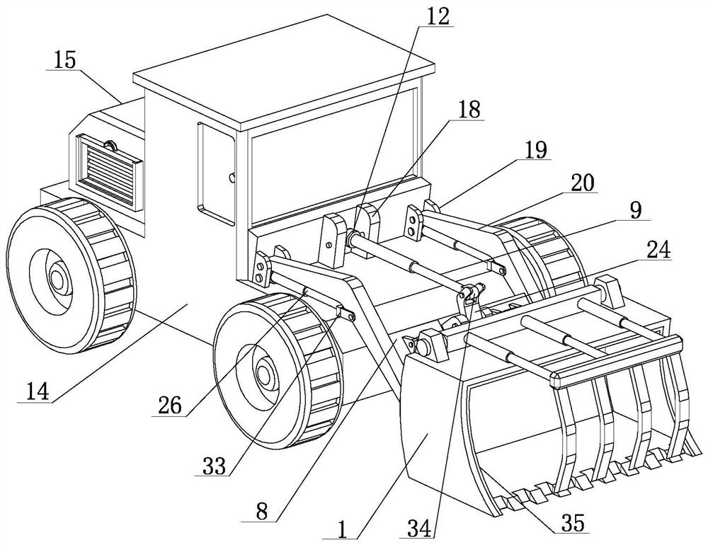 Loader for municipal engineering