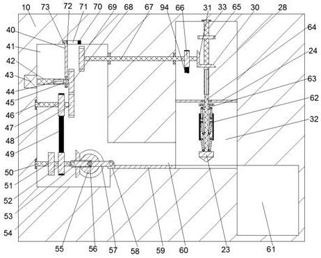 Metal plate perforating device capable of adjusting aperture size