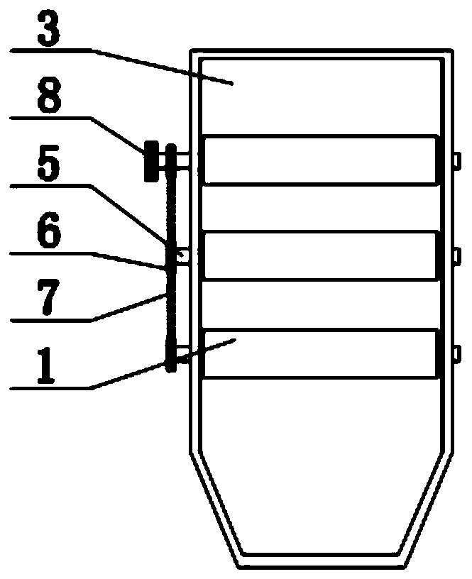 Tartary buckwheat dehulling device