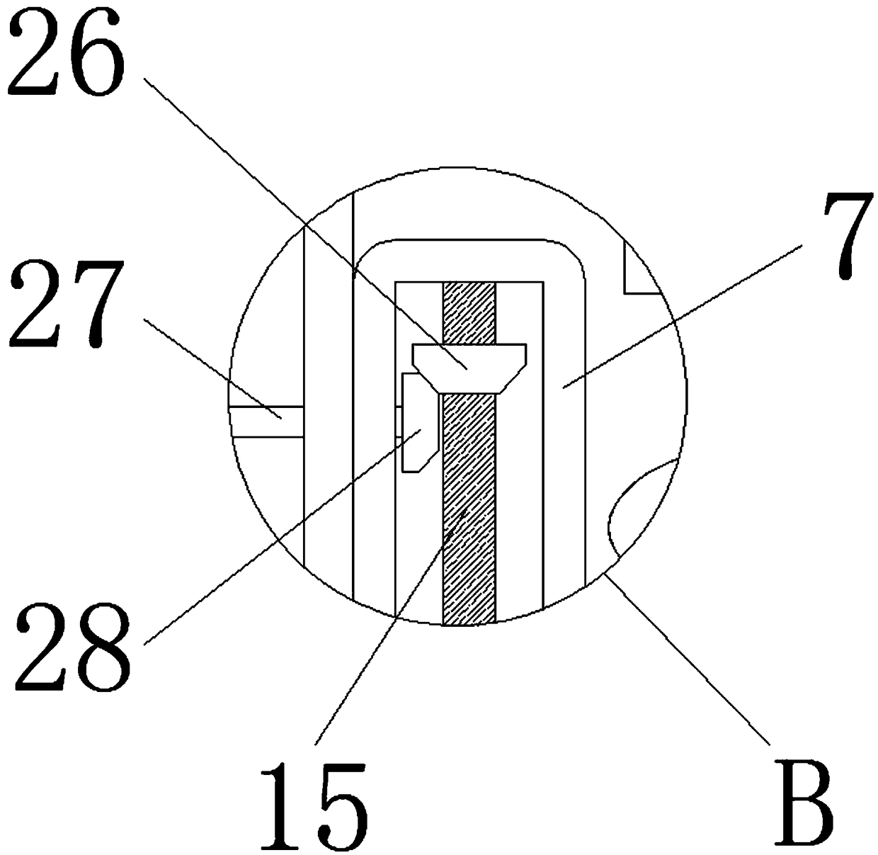 Moxibustion device capable of improving utilization rate of folium artemisiae argyi