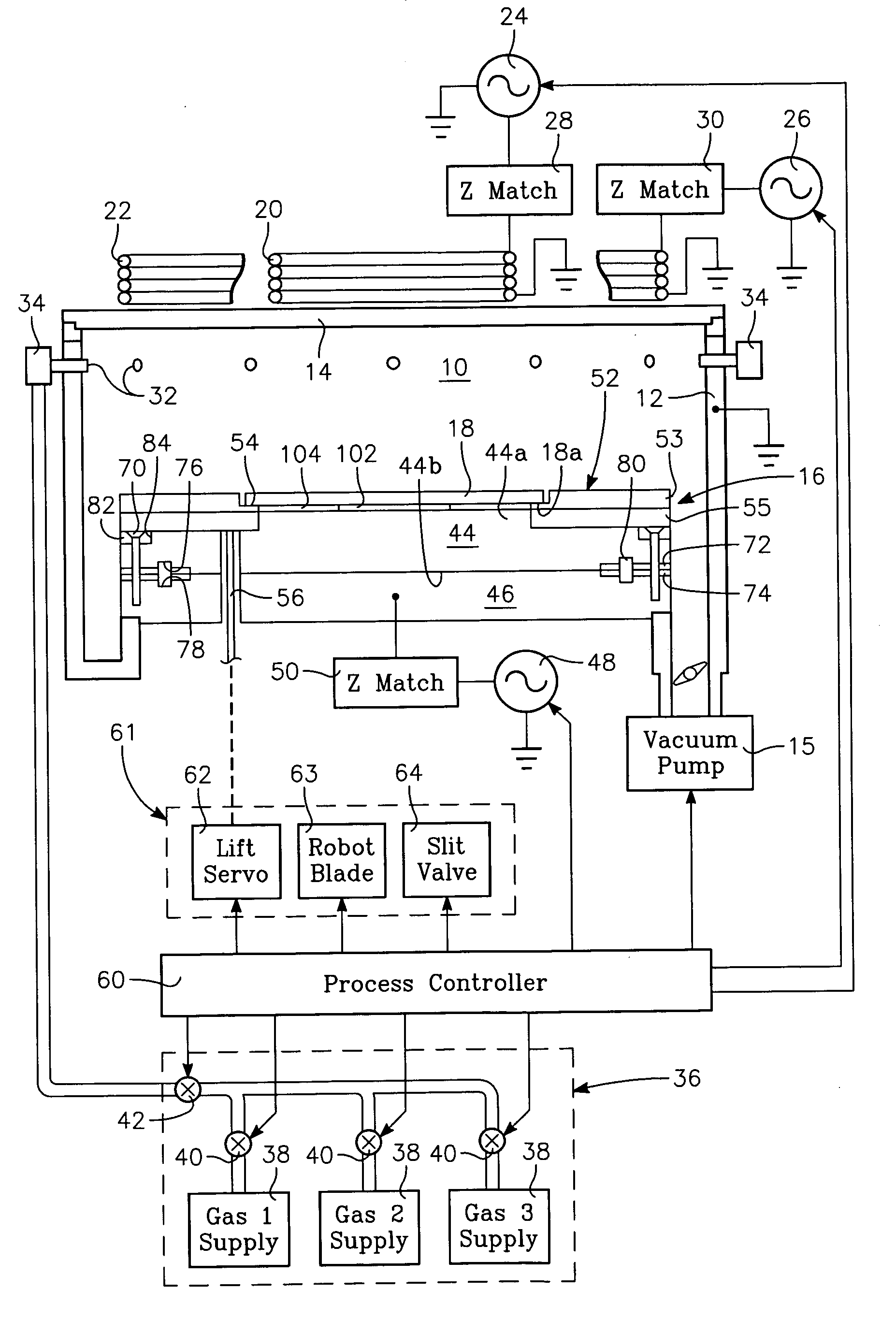 Mask etch plasma reactor with cathode providing a uniform distribution of etch rate