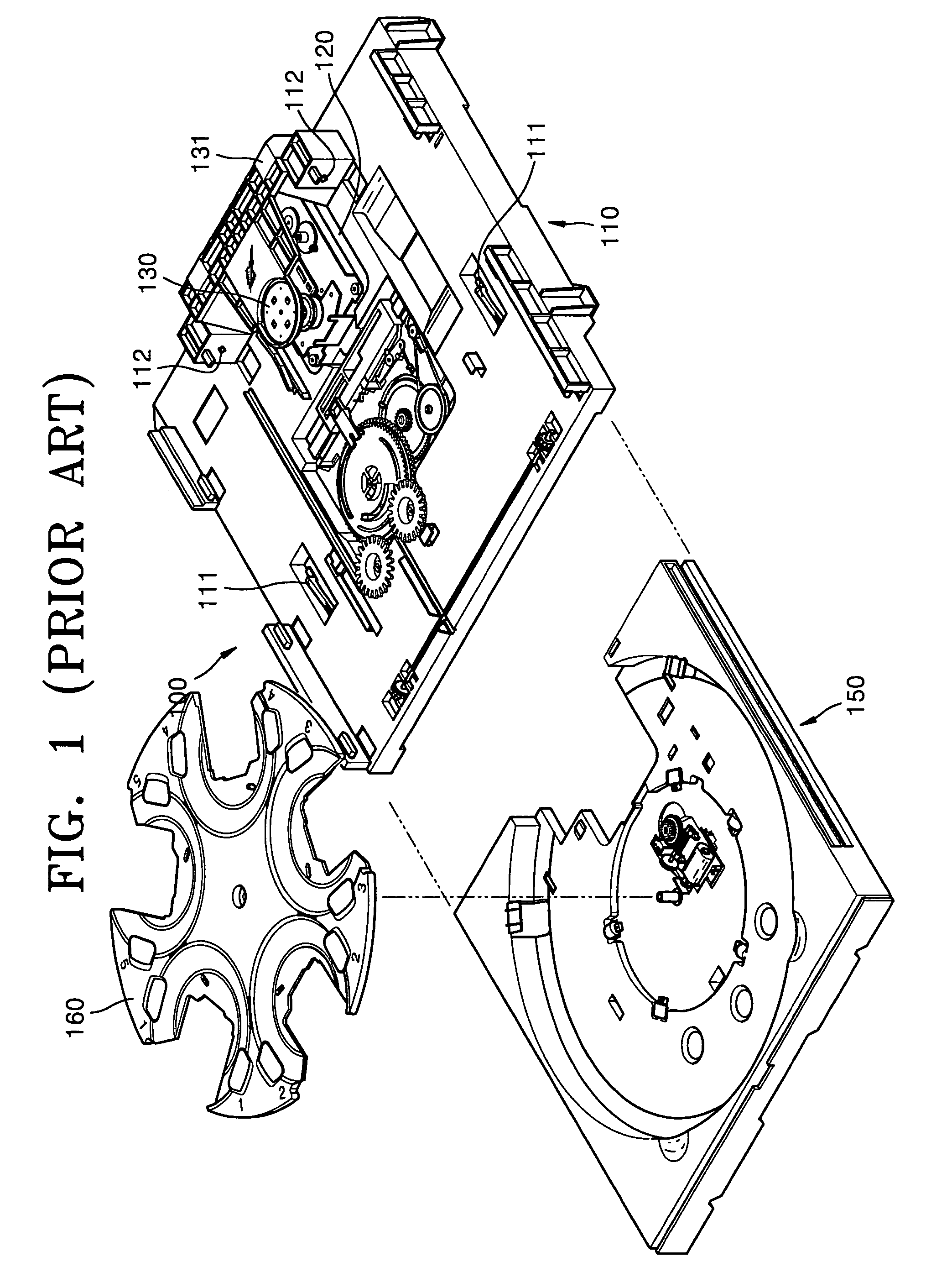 Optical disc changer