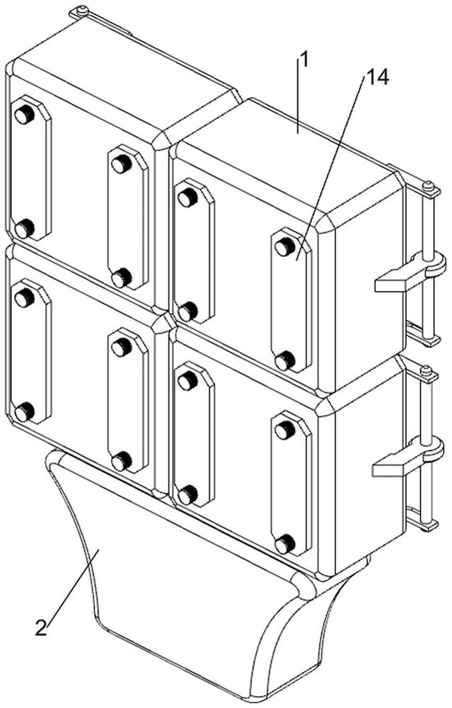 Intensive shockproof cultural relic storage cabinet