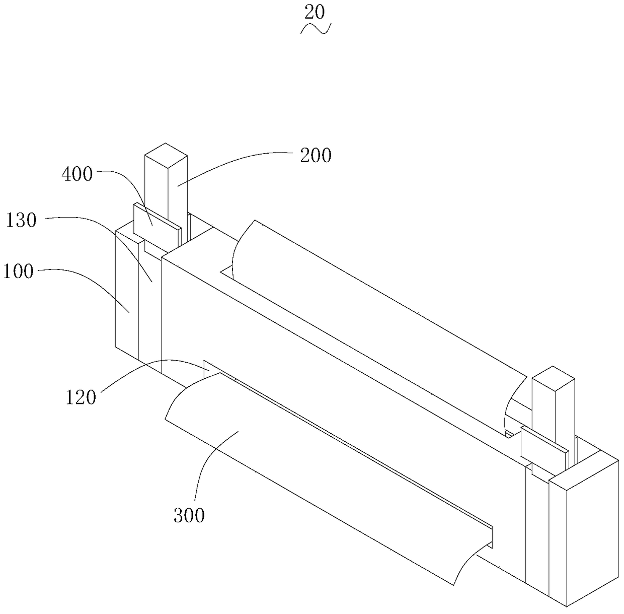 Multi-axis curtain