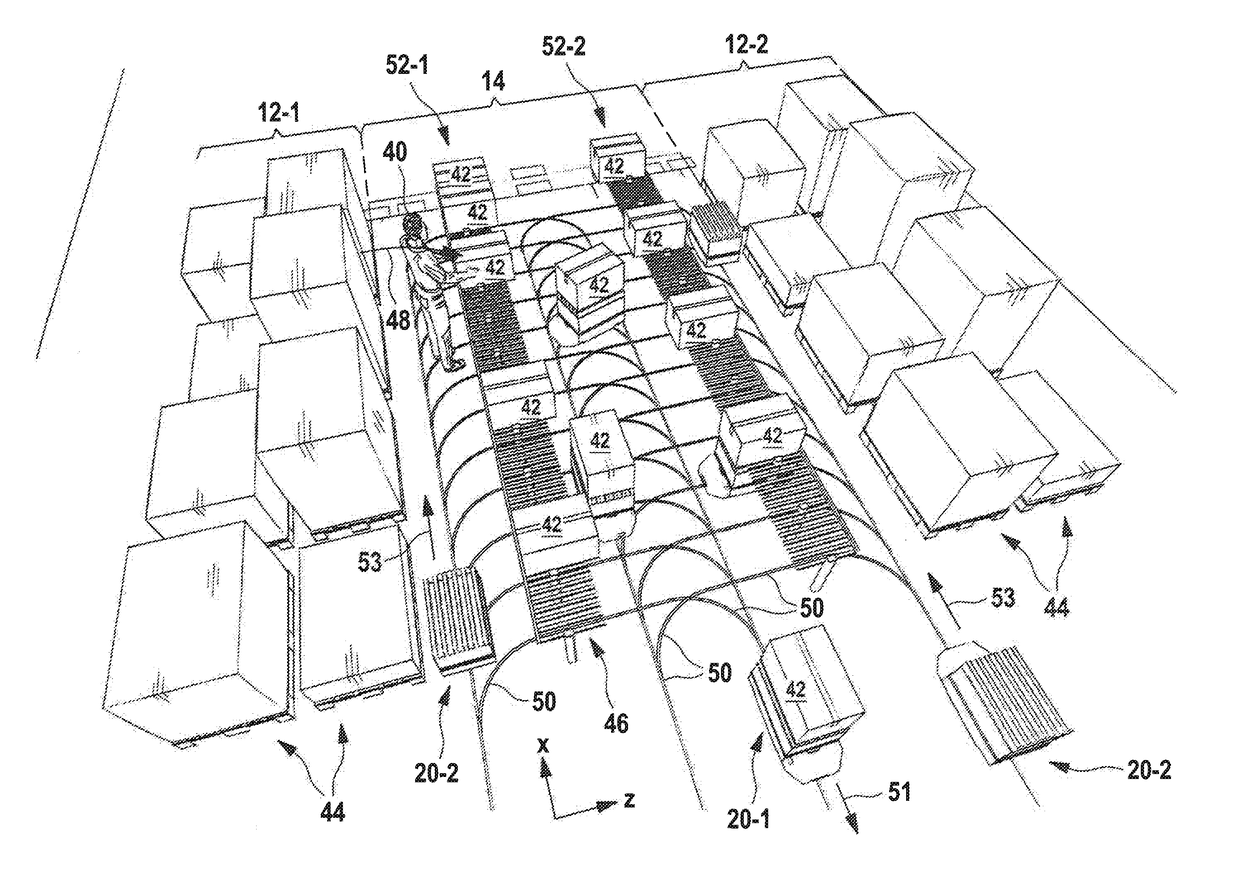 Storage and order-picking system