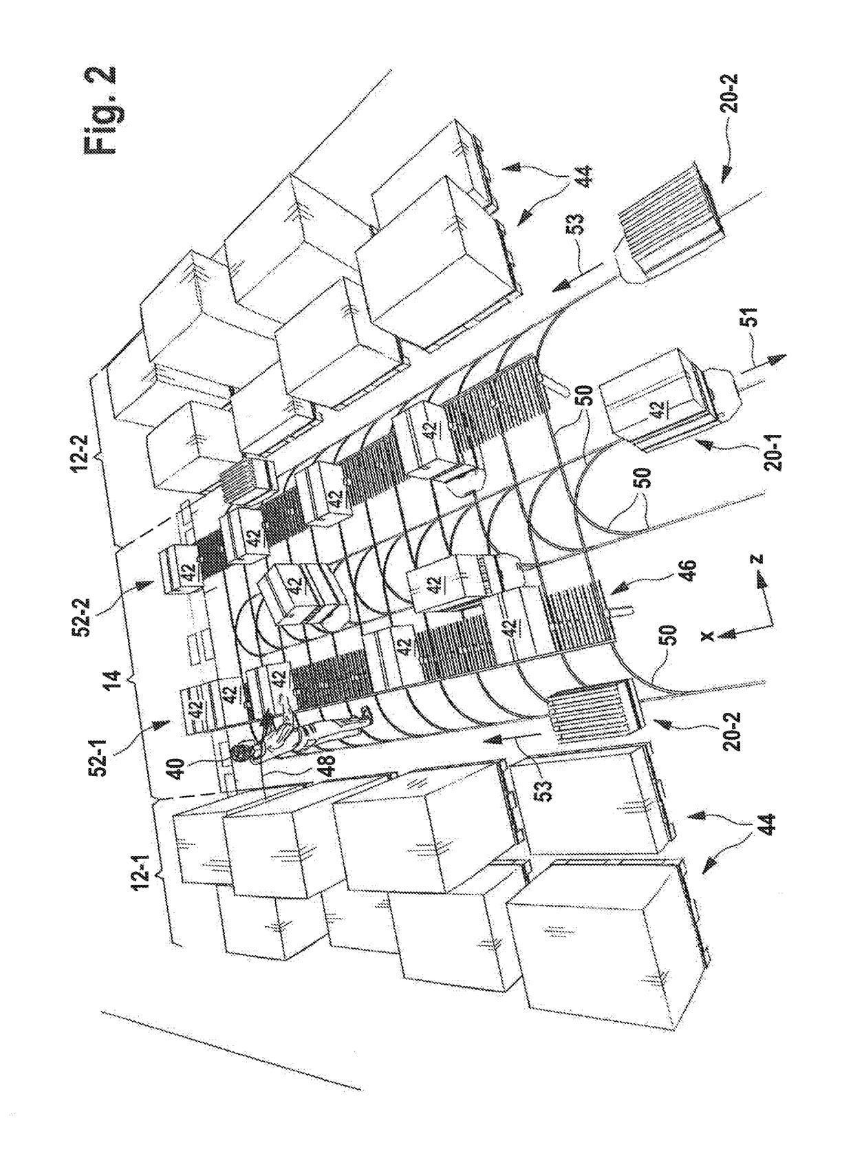 Storage and order-picking system