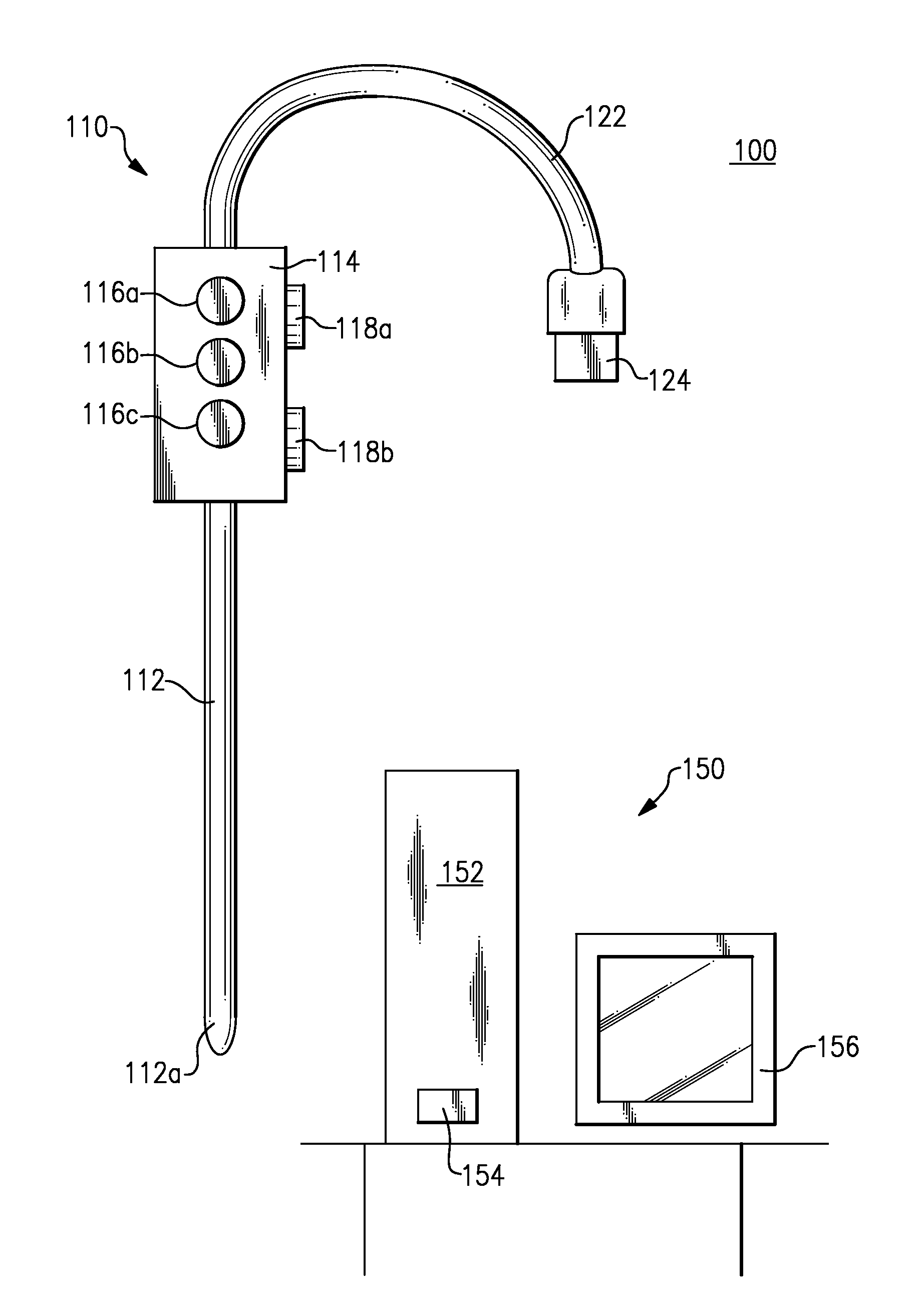 Temperature-measurement probe