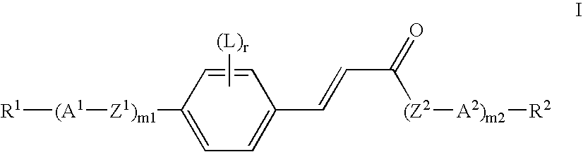 Polymerisable cinnamates with lateral substitution