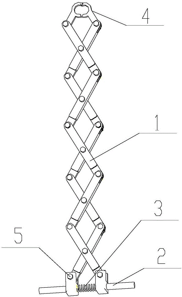 Clamping and conveying device