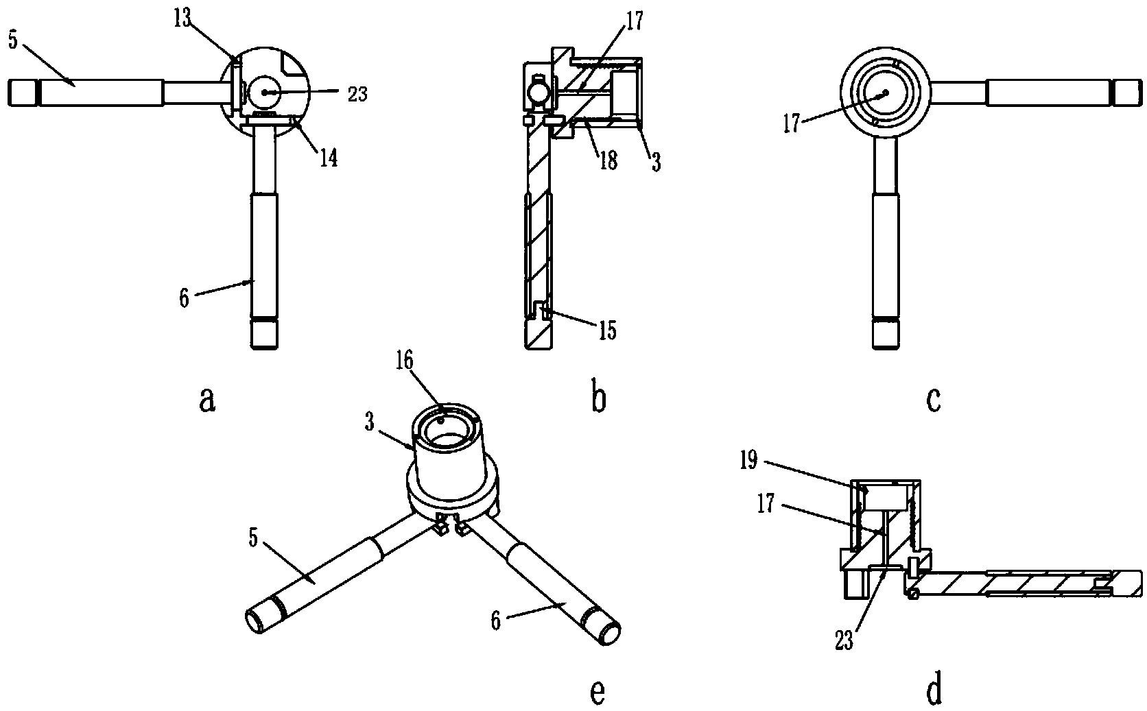 In-situ gas-solid phase reaction pool for measuring high-temperature high-pressure dynamic field spectrum in situ