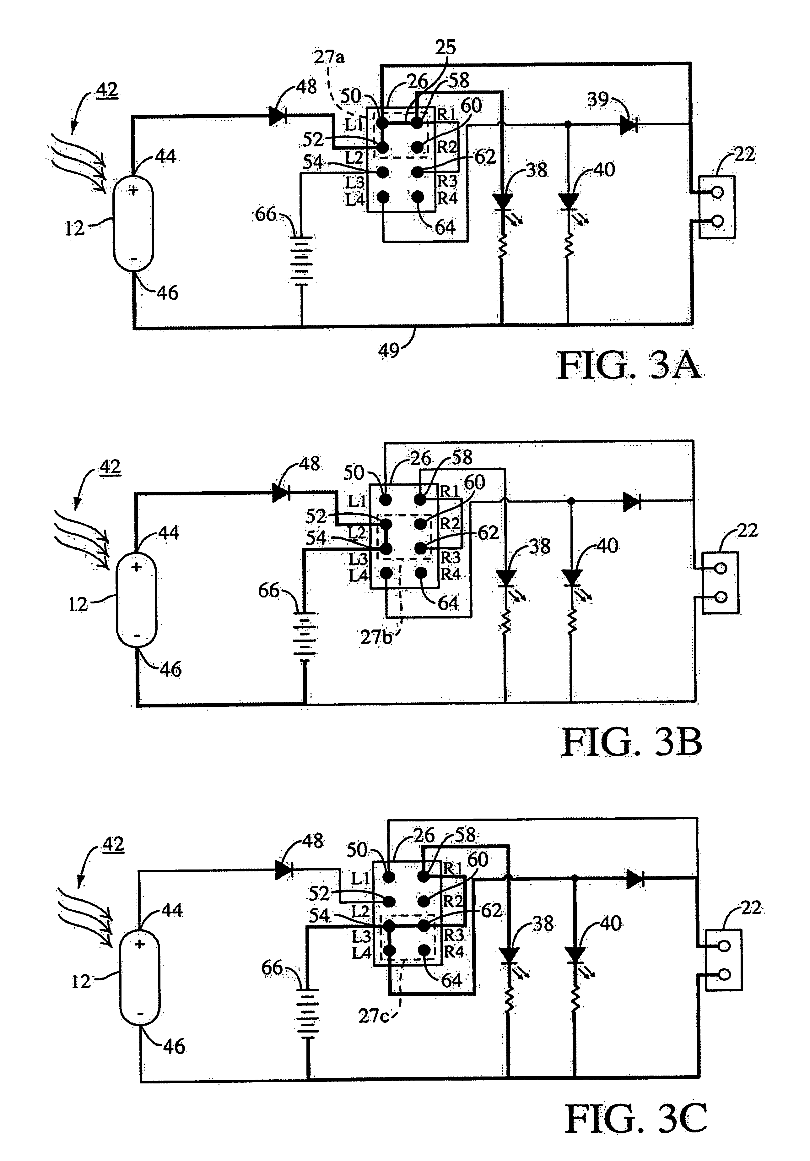 Portable cell phone battery charger using solar energy as the primary source of power