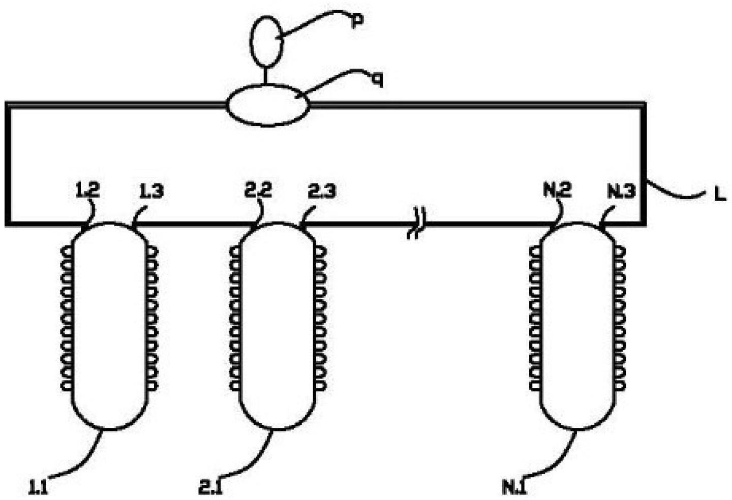 Liquid-circulation-based LED array cooling system