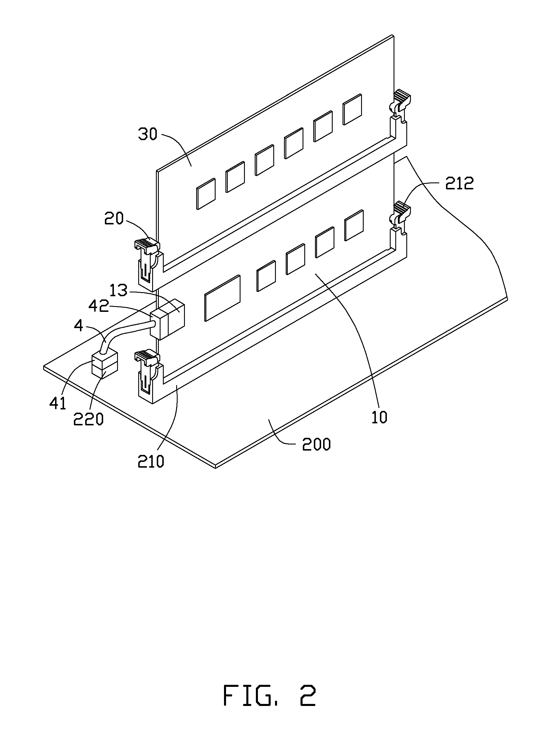 Serial advanced technology attachment dual in-line memory module assembly