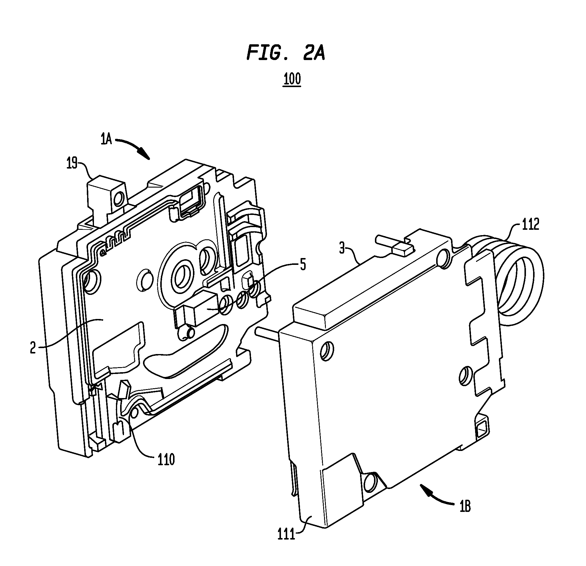 Circuit breaker with electronic sensing and de-latch activation