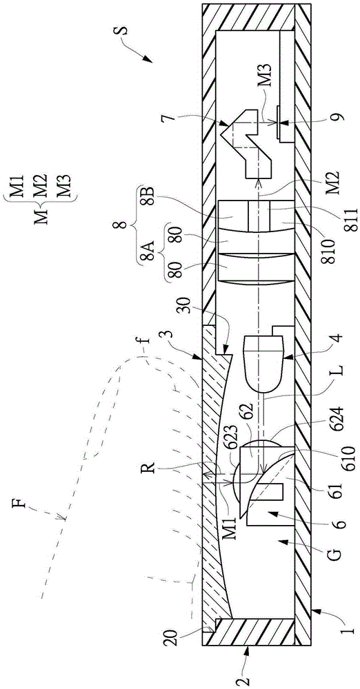 Fingerprint image capturing device and fingerprint image capturing module thereof