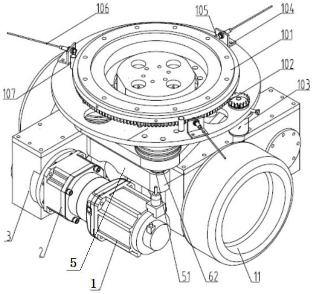 Working method of differential driving unit for heavy-load AGV