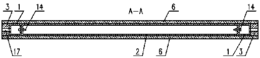 Anti-deformation sliding door