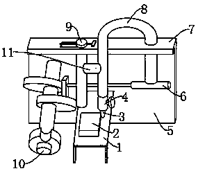 Cantilever type water cutting platform