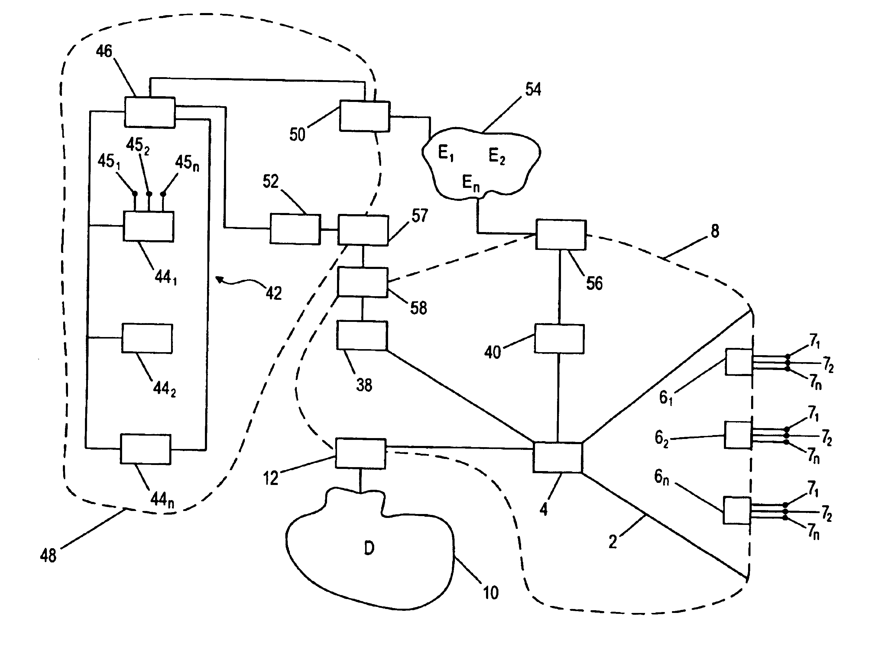 Multi protocol label switching for multiple access segments