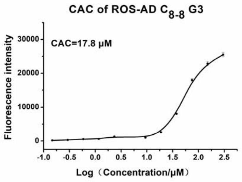 Amphiphilic dendrimer, synthesis method thereof, and application of amphiphilic dendrimer as drug delivery system