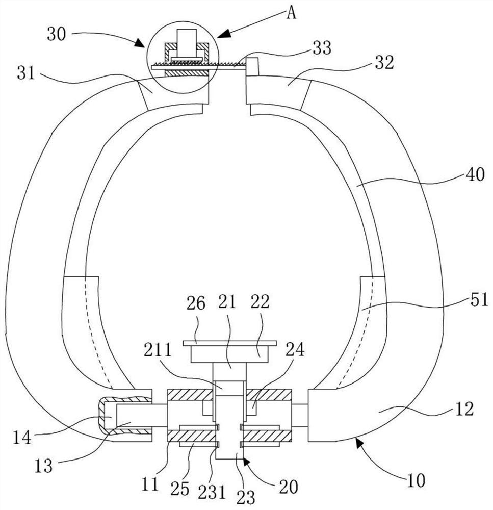 Compression fixation device after thyroidectomy