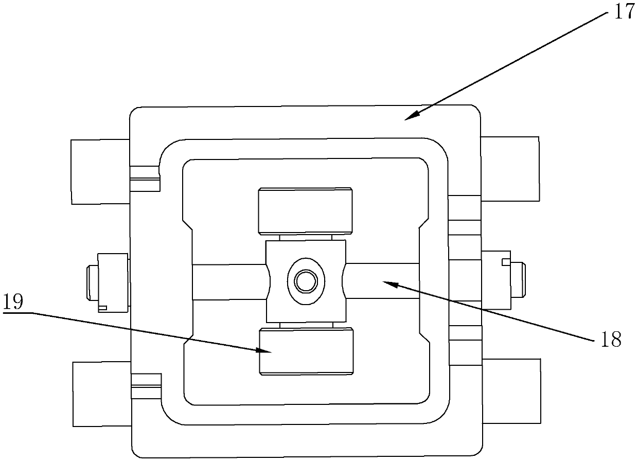 Cross-shaped projecting laser instrument