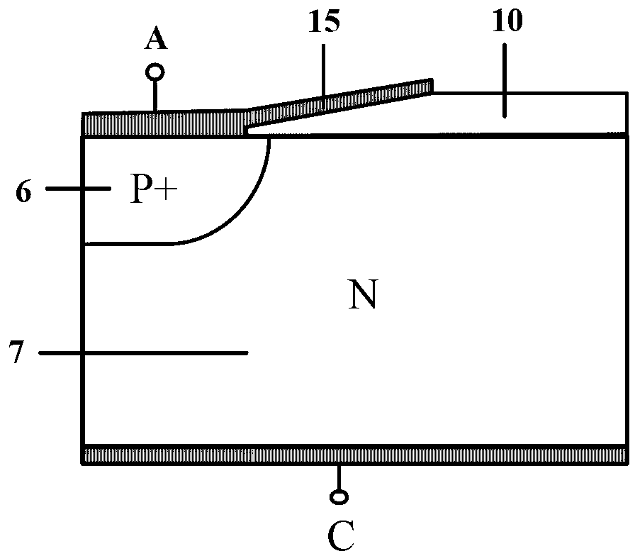 Power LDMOS device with junction field plate