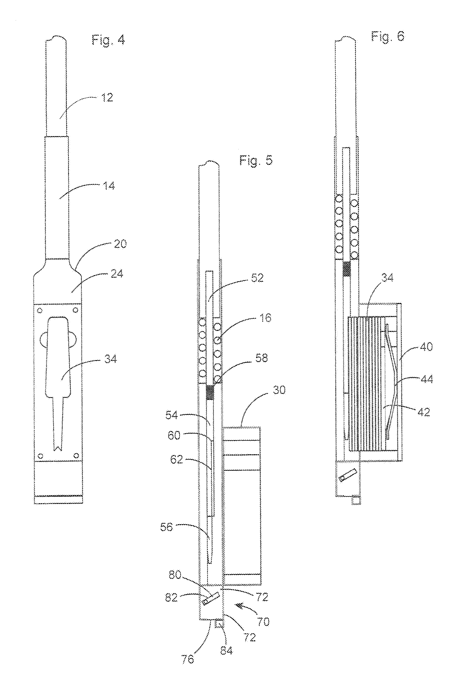 Utility marker setter