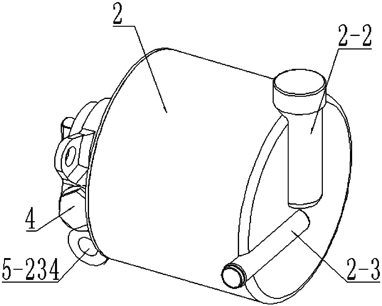 Automotive electric hydraulic power-assisted steering pump assembly