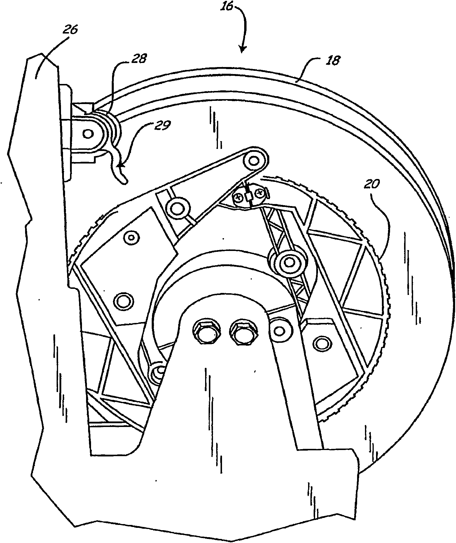 Centrifugally actuated govenor