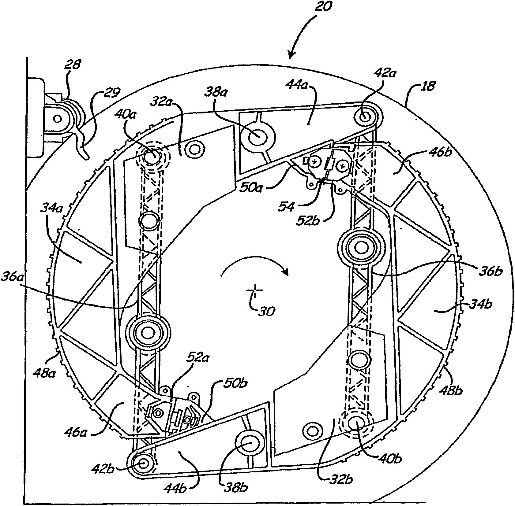 Centrifugally actuated govenor