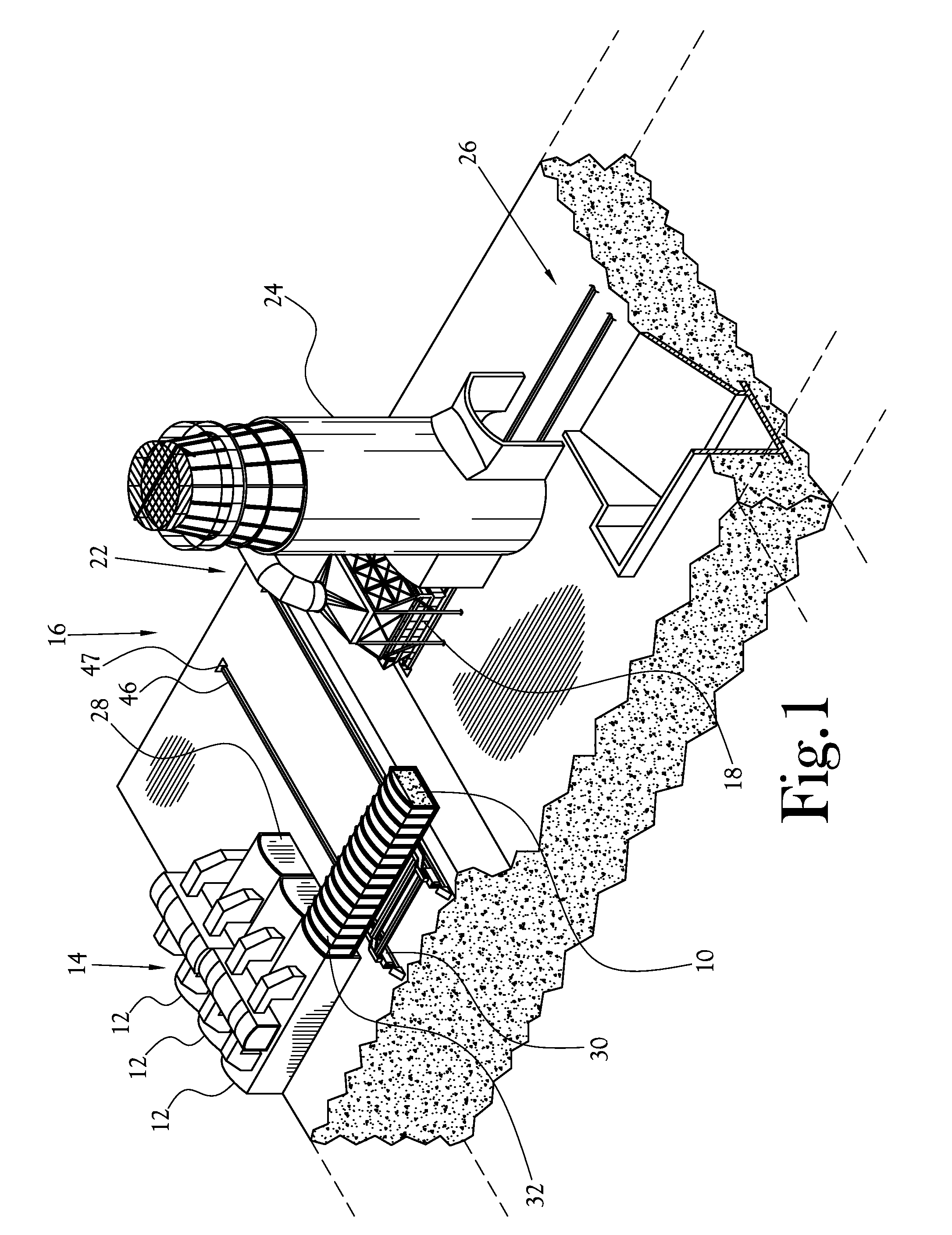 Process for Transporting and Quenching Coke