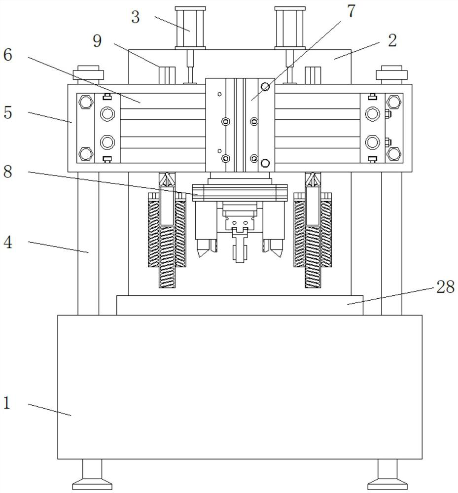 Thermal compression welding head pressure-buffering tin soldering device and tin soldering technology thereof