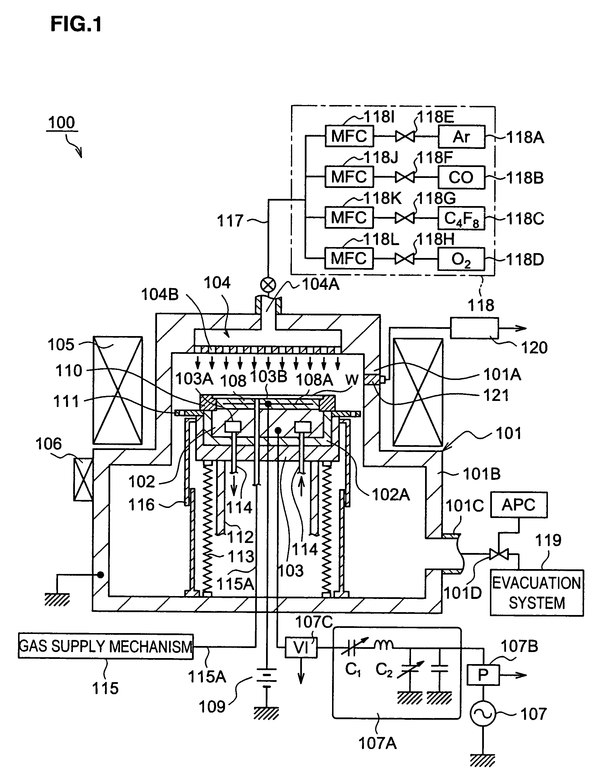 Method for generating multivariate analysis model expression for processing apparatus, method for executing multivariate analysis of processing apparatus, control device of processing apparatus and control system for processing apparatus