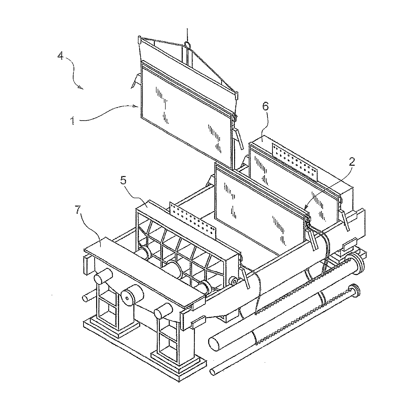 Electrolysis cell and electrolysis tank