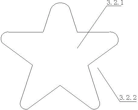 Moisture-absorbing fabric having flame retarding function and made of patterned cloth