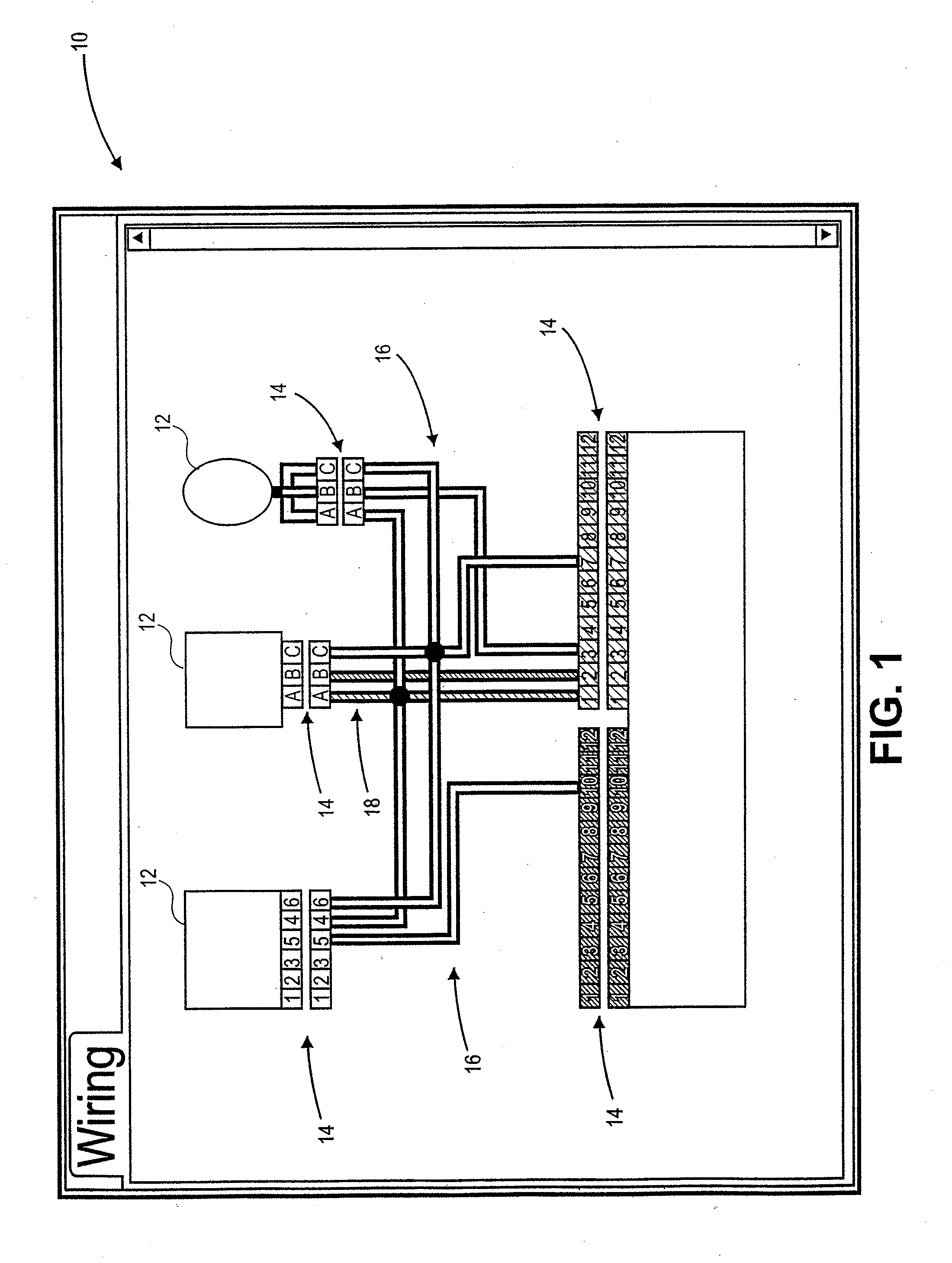 Interactive schematic generating method and apparatus for a vehicle diagnostic procedure