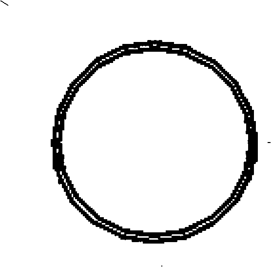 Processing technique of annular thin wall part