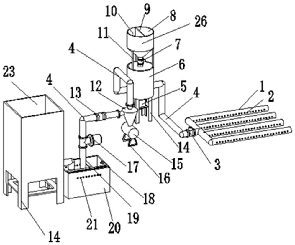 Automatic irrigation device for agricultural planting