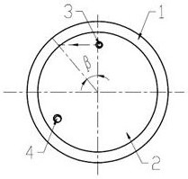 Reflection optical system of long-optical-path gas absorption cell