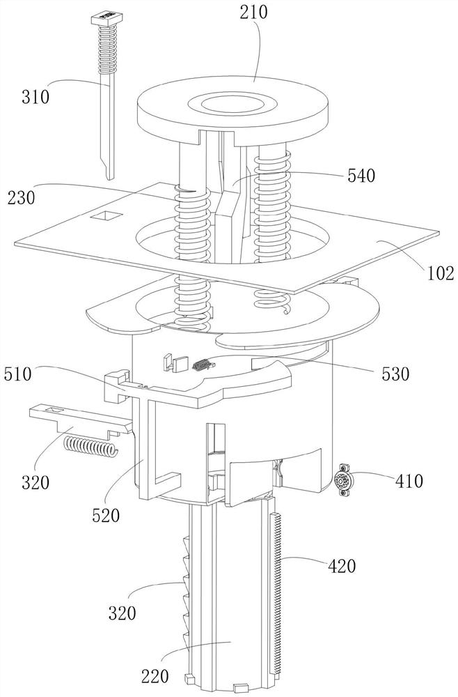 Car press type cup holder and car