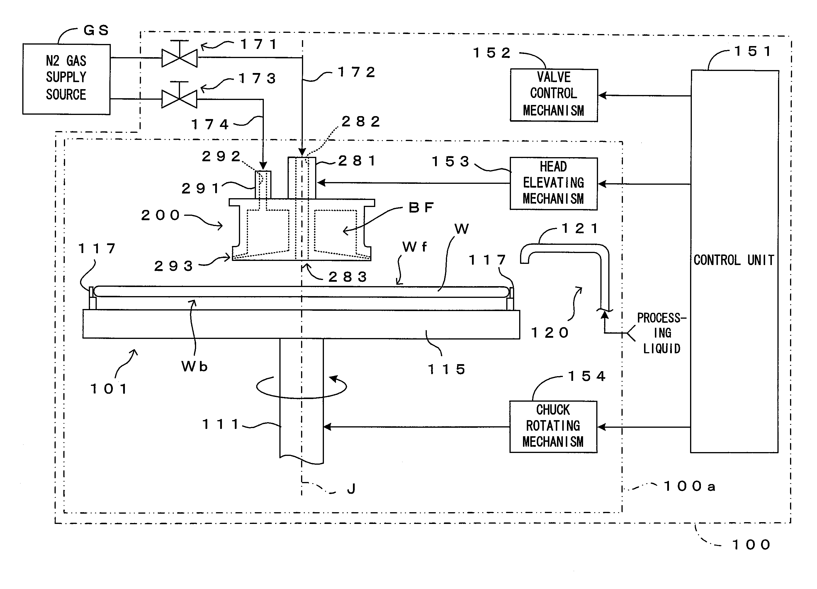 Substrate processing apparatus and a substrate processing method