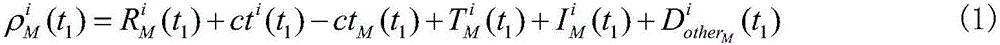 Pseudo-range differential method with time maintaining characteristic